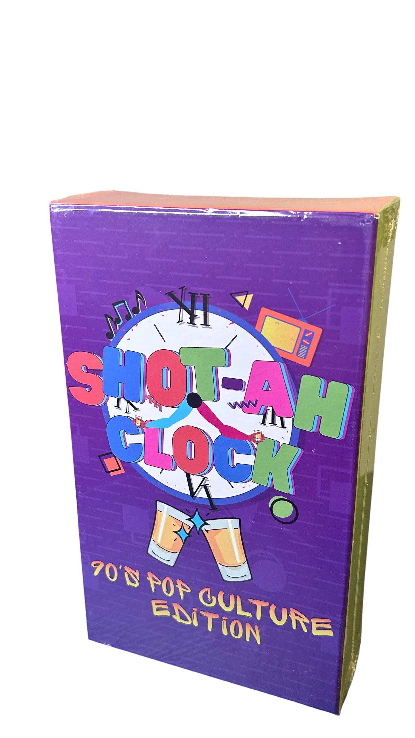 SHOT-AH CLOCK (TAKING IT BACK TO THE 90S EDITION) THIS EDITION WILL SHIP WITHIN 1 TO 2 DAYS
